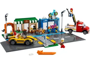 Produktbild von Lego 60306  City  Einkaufsstraße mit Geschäften