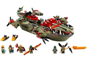 Produktbild von Lego 70006  Legends of Chima  Craggers Croc-Boot Zentrale