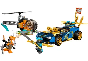 Produktbild von Lego 71776  Ninjago  Jays und Nyas Rennwagen EVO