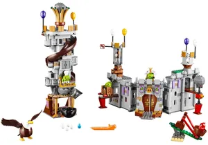 Produktbild von Lego 75826  Angry Birds  King Pigs Castle