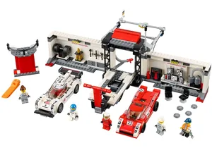 Produktbild von Lego 75876  Speed Champions  Porsche 919 Hybrid and 917K Pit Lane
