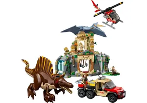 Lego 76976  Jurassic World:  Spinosaurier & Quetzalcoatlus: Hubschrauber-Einsatz