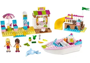 Produktbild von Lego 10747 Juniors Friends:  Andrea & Stephanies Strandurlaub