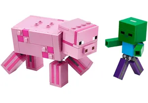 Lego 21157  Minecraft:  BigFig Schwein mit Zombiebaby