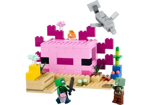 Lego 21247  Minecraft:  Das Axolotl-Haus