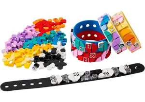 Produktbild von Lego 41947 DOTS Disney:  Mickys Armband-Kreativset