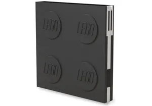 Produktbild von Lego 5009067 Merchandise   Verschließbares Notizbuch mit Gelschreiber in Schwarz