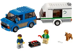 Produktbild von Lego 60117  City  Van & Wohnwagen