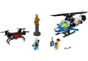Lego 60207 City: Polizei Drohnenjagd