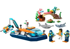 Lego 60377 City: Meeresforscher-Boot