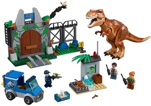 Lego 10758 Juniors Jurassic World:  Ausbruch des T. rex