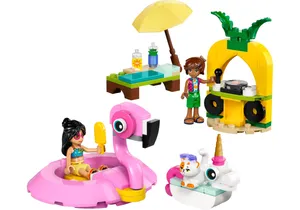 Produktbild von Lego 42658  Friends:  Poolparty mit Einhorn und Flamingo