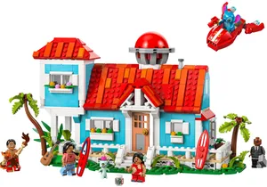 Produktbild von Lego 43268  Disney Lilo und Stitch:  Das Strandhaus aus Lilo und Stitch