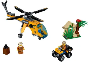 Produktbild von Lego 60158  City  Dschungel-Frachthubschrauber