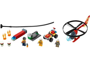 Lego 60248 City: Einsatz mit dem Feuerwehrhubschrauber