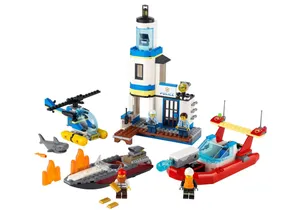 Produktbild von Lego 60308  City:  Polizei und Feuerwehr im Küsteneinsatz