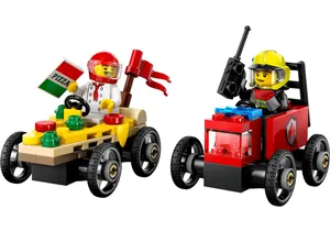 Lego 60458 City: Pizzalieferwagen vs. Löschauto
