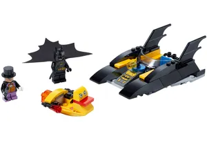 Lego 76158  Super Heroes:  Verfolgung des Pinguins – mit dem Batboat