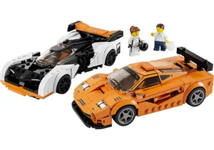 Produktbild von Lego 76918  Speed Champions:  McLaren Solus GT & McLaren F1 LM