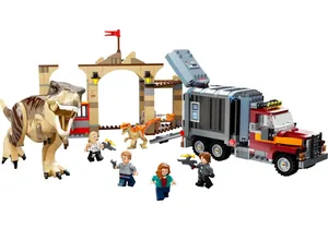 Lego 76948  Jurassic World:  T. Rex & Atrociraptor: Dinosaurier-Ausbruch