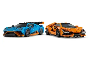 Lego 77238 Speed Champions: Lamborghini Revuelto und Huracán STO