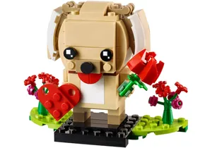 Produktbild von Lego 40349 BrickHeadz   Valentinstag-Welpe