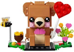 Produktbild von Lego 40379 BrickHeadz   Valentinstag-Bär