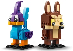 Produktbild von Lego 40559 BrickHeadz Looney Tunes  Road Runner & Wile E, Coyote