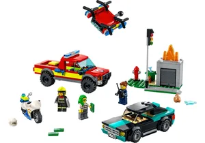 Produktbild von Lego 60319  City:  Löscheinsatz und Verfolgungsjagd