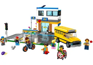 Produktbild von Lego 60329  City:  Schule mit Schulbus