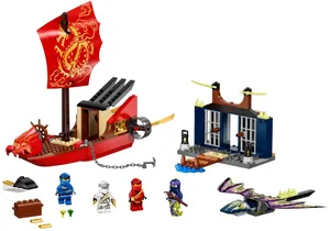Produktbild von Lego 71749  Ninjago  Flug mit dem Ninja-Flugsegler