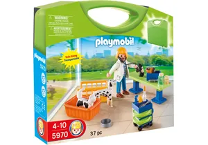 Produktbild von Playmobil 5970  City Life Carry Case Tierarzt und Tiere