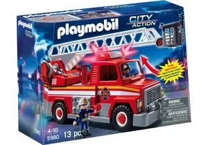 Produktbild von Playmobil 5980  City Action  Amerikanischer Feuerwehr Leiterwagen