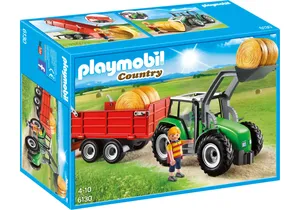 Produktbild von Playmobil 6130  Country  Großer Traktor mit Anhänger