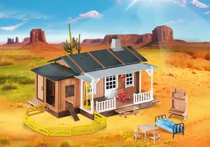 Produktbild von Playmobil 6410  Western  Große Westernfarm (Folienverpackung)