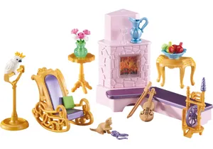 Produktbild von Playmobil 6520  Dollhouse  Kaminzimmer (Folienverpackung)