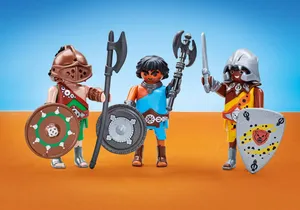 Playmobil 6590  History  Drei Gladiatoren (Folienverpackung)