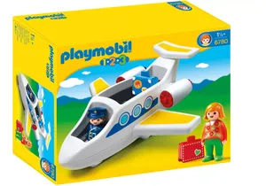Produktbild von Playmobil 6780 1-2-3   Passagierflugzeug