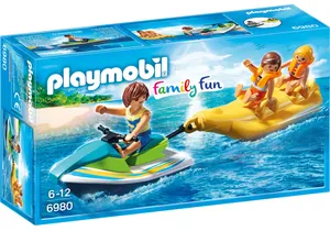 Produktbild von Playmobil 6980  Family Fun  Jetski mit Bananenboot