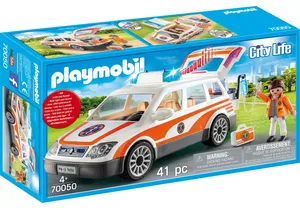 Produktbild von Playmobil 70050  City Life  Notarztwagen mit Licht und Sound
