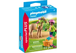 Produktbild von Playmobil 70060  Special Plus  Mädchen mit Pony