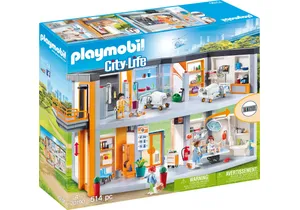 Produktbild von Playmobil 70190  City Life  Großes Krankenhaus mit Einrichtung