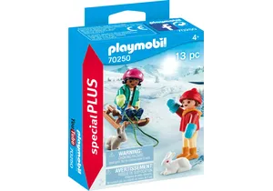 Produktbild von Playmobil 70250  Special Plus  Kinder mit Schlitten