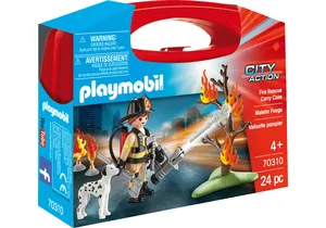 Produktbild von Playmobil 70310  City Action Carry Case Feuerwehrrettung