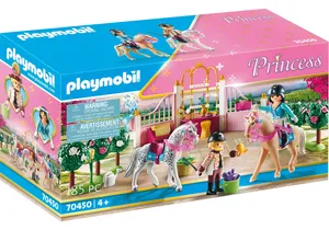 Produktbild von Playmobil 70450  Princess  Reitunterricht im Pferdestall