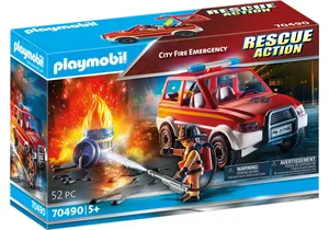 Produktbild von Playmobil 70490  Rescue Action  Feuerwehr Einsatz