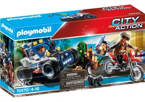Produktbild von Playmobil 70570  City Action  Polizei-Geländewagen: Verfolgung des Schatzräubers