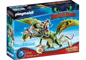 Produktbild von Playmobil 70730  Dragons  Dragon Racing: Raffnuss und Taffnuss mit Kotz und Würg