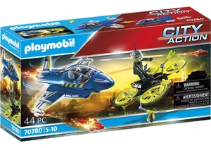 Produktbild von Playmobil 70780  City Action  Polizei-Jet: Drohnen-Verfolgung
