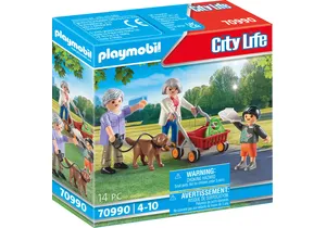 Playmobil 70990 City Life Großeltern mit Enkel